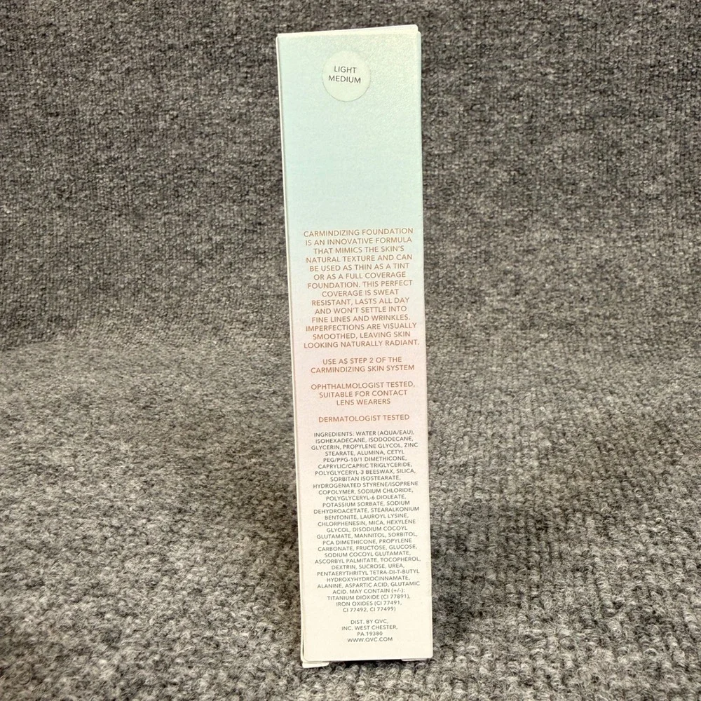 Carmindy Beauty Carmindizing Foundation Shade 2 Light Medium 1oz 30ml NEW